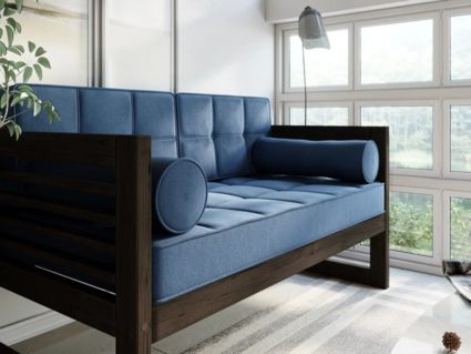 Диван Арско Сега Мини двухместный голубой