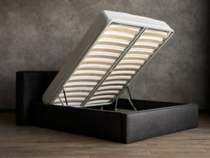 Кровать Сонум Europa Рогожка Мокко (с подъемным механизмом) 160х190
