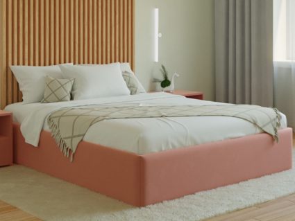 Кровать Lonax Белла велюр Dolly-13 (с основанием) 140х200