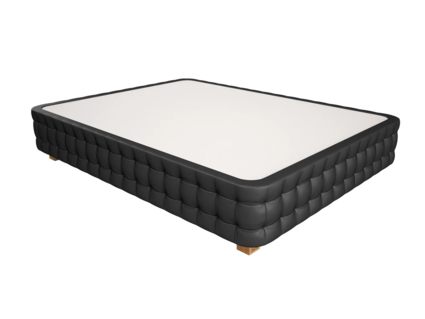 Кровать Mr.Mattress Twin Box экокожа Black 160х190