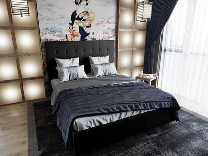 Кровать Димакс Нордо Кварц с подъемным механизмом 90х190