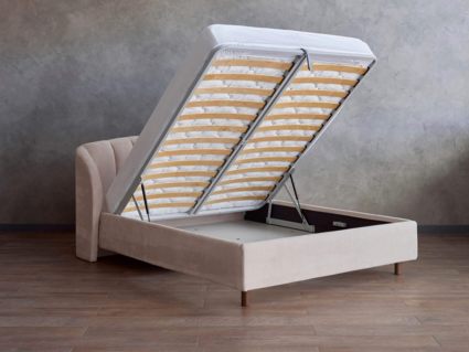 Кровать Сонум Valencia Кашемир Горчичный (с подъемным механизмом)