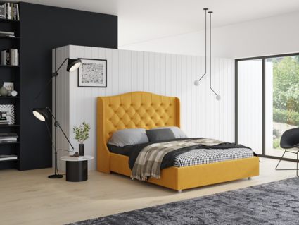 Кровать Димакс Сантана Сапфир с подъемным механизмом 200х200