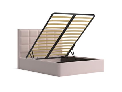 Кровать Lonax Адель велюр Dolly-17 (с подъемным механизмом) 120х195