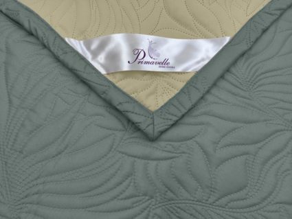 Покрывало Primavelle Arti Листья графит 180х200