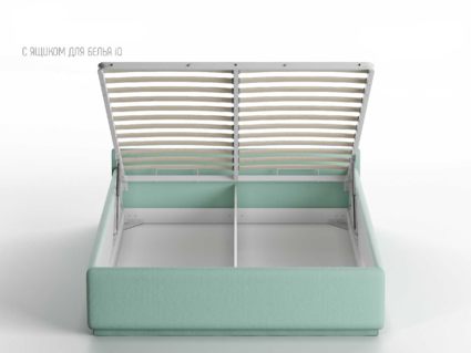 Кровать Nuvola Alba Velutto 14 (с подъемным механизмом)