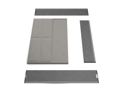 Кровать Lonax Марселла велюр Dolly-17 (с основанием) 120х195