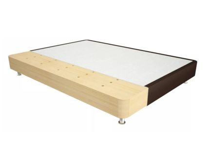 Кровать Mr.Mattress Fine Box экокожа Brown 252