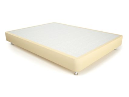 Кровать Mr.Mattress Fine Box экокожа Beige 245