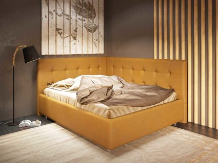 Кровать Nuvola Sabina угловая Velutto 26