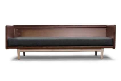 Диван Арско Двалин трехместный темно-серый Длина 205 см