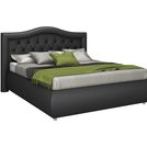 Кровать Sleeptek Premier 6 Экокожа Black 140х200