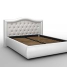 Кровать Sleeptek Premier 6 Экокожа White 180х190