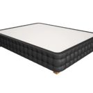 Кровать Mr.Mattress Twin Box экокожа Black 160х195