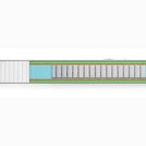 Матрас Denwir CLASSIC MIDDLE FOAM TFK 80х160