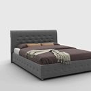 Кровать Sleeptek Premier 1 Велюр 16 (с подъемным механизмом) 140х190