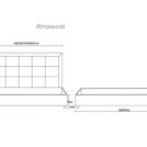 Кровать Димакс Испаньола Агат с подъемным механизмом 160х200