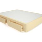 Кровать Mr.Mattress Site Box экокожа Beige 120х200